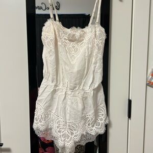Victorias Secret White Romper